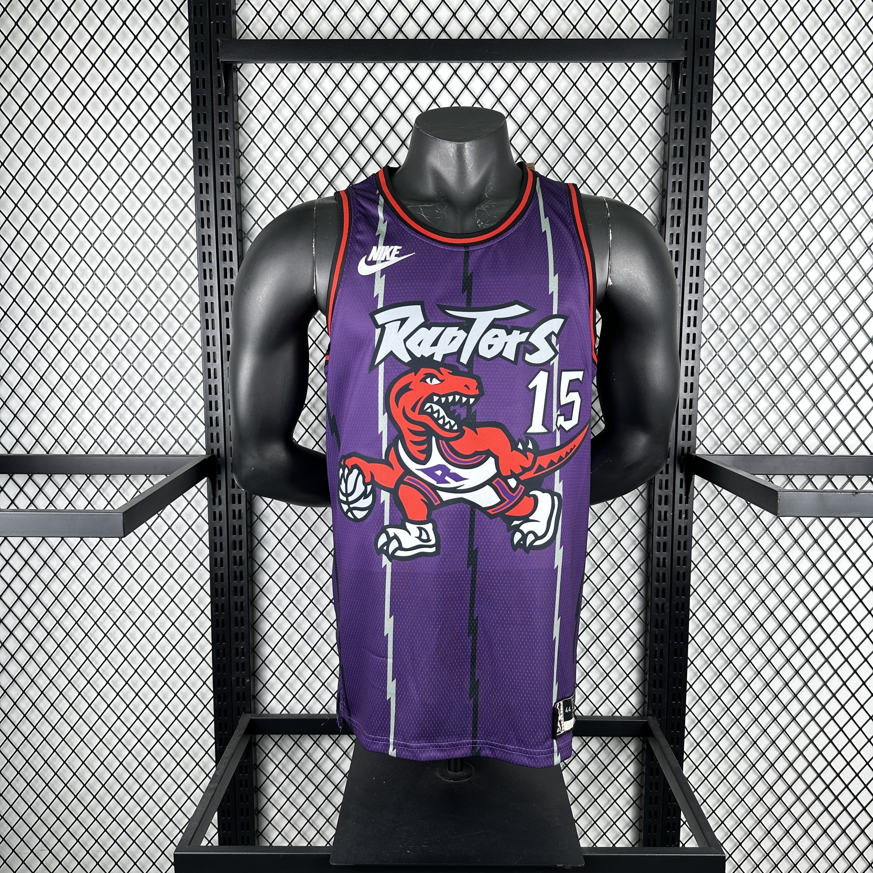 26 Season Toronto Raptors Purple  No.15 Carter