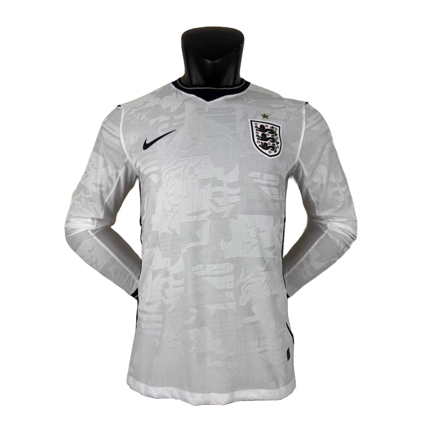 Player Version England 2026 Home Long Sleeves Jersey S-XXL
