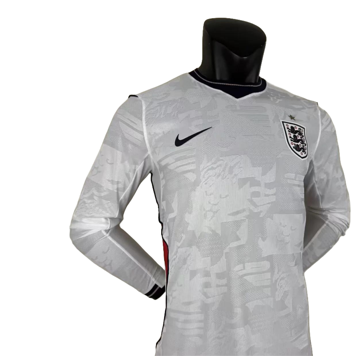 Player Version England 2026 Home Long Sleeves Jersey S-XXL