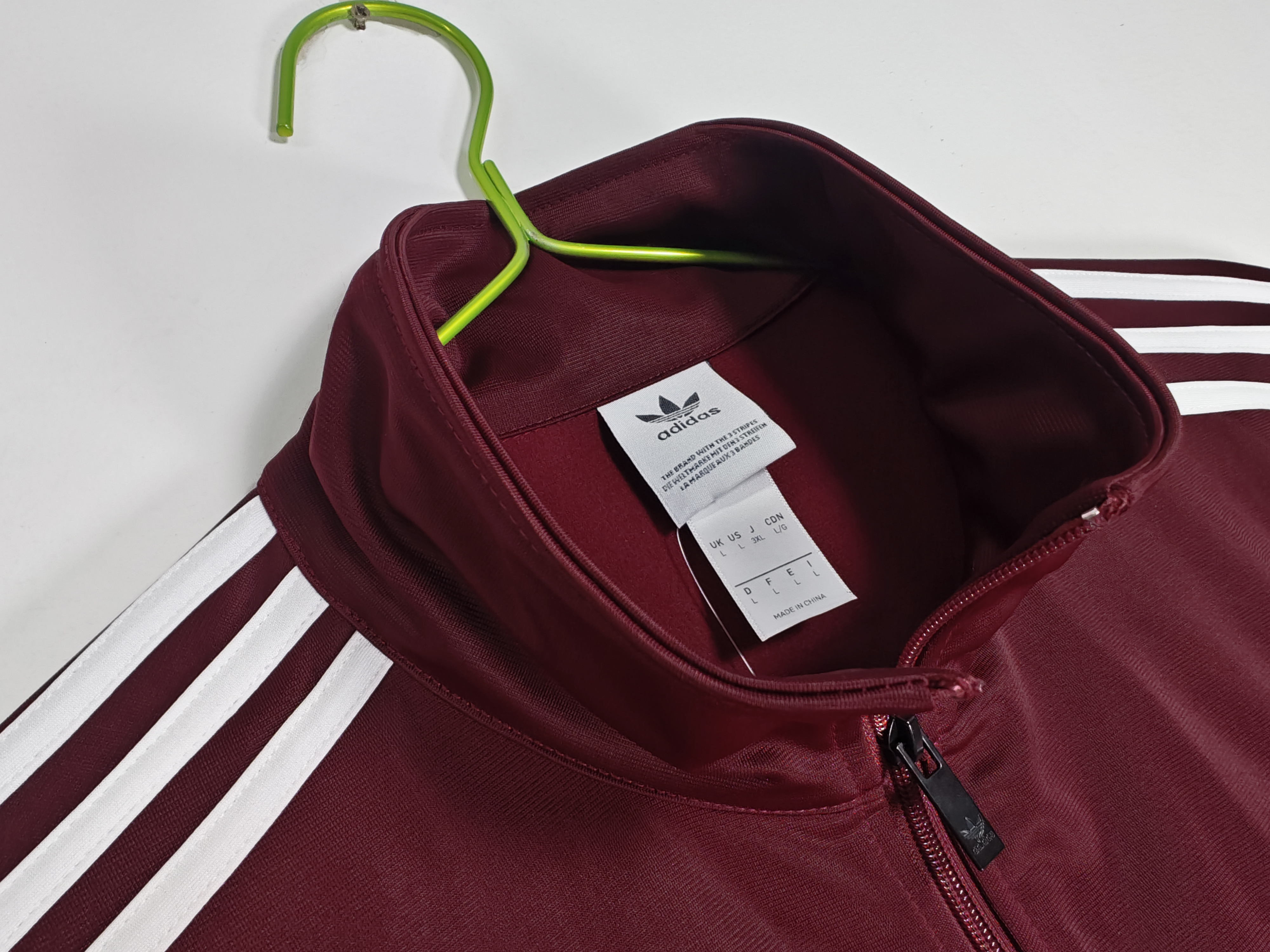 Adidas x Oasis Tour Phoenix Sports Jacket - Wine Red S-XXL