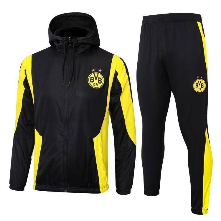 Dortmund full zipper hoodie training suit