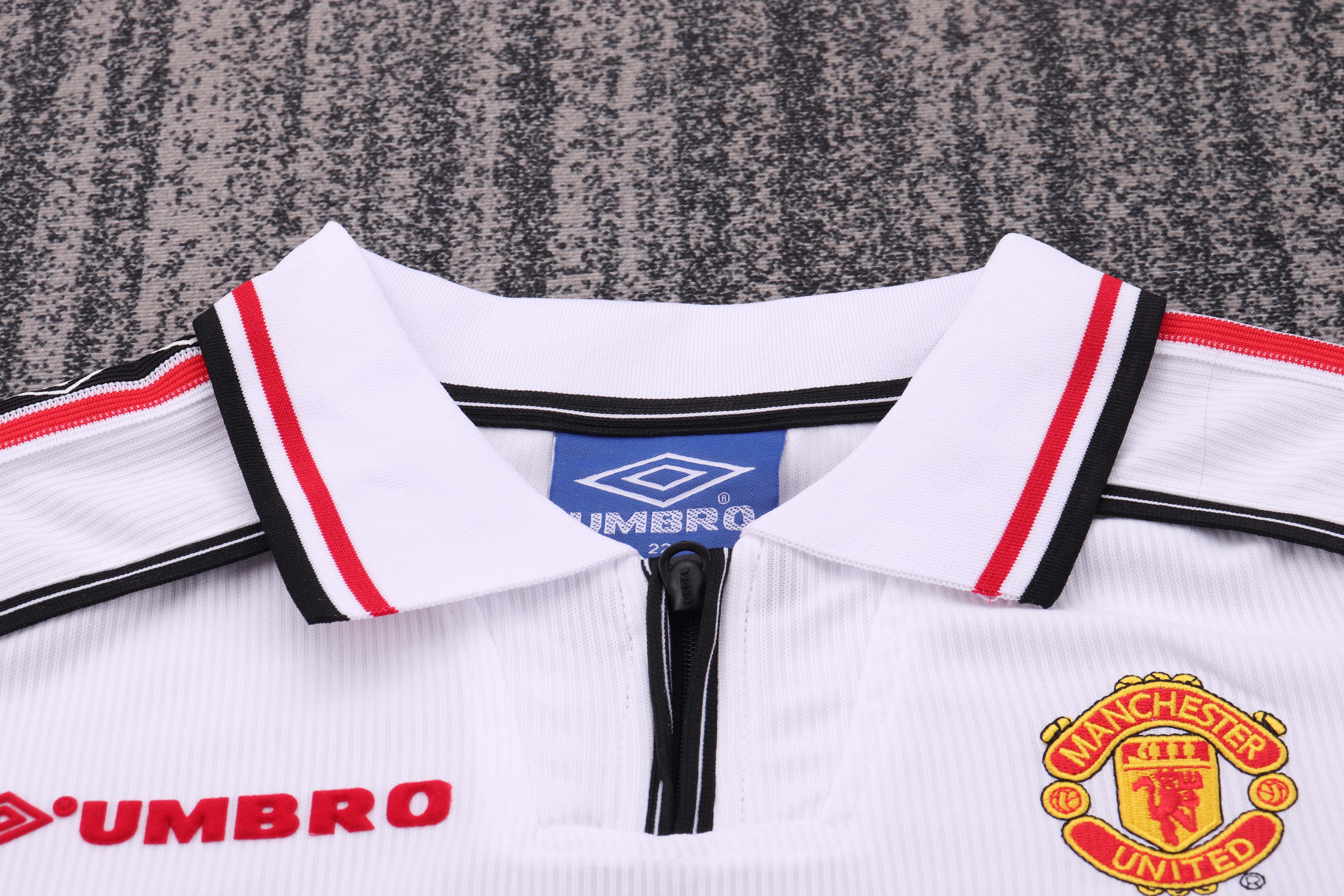 Kids Retro Man Utd 98/99 White