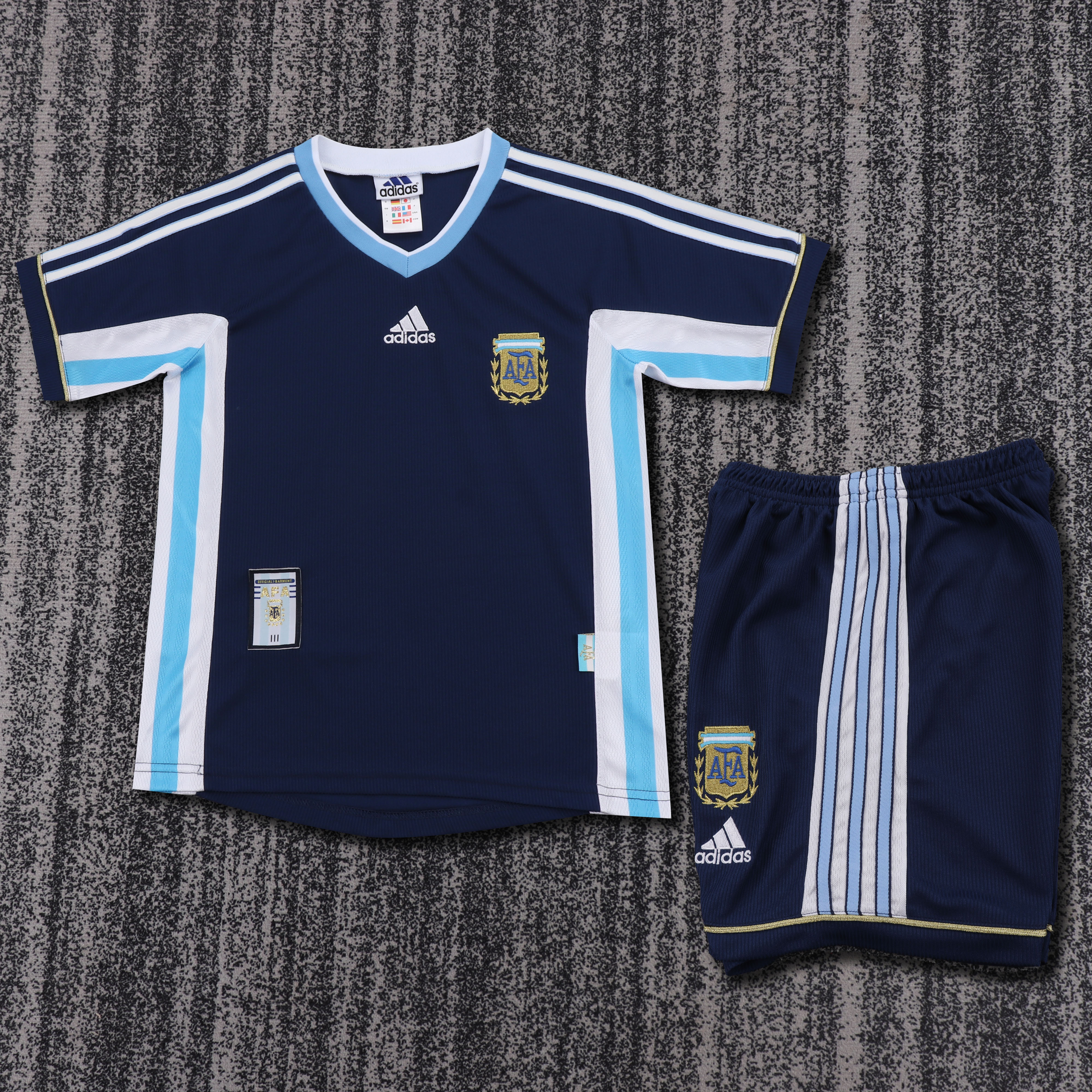 Kids Retro Argentina 1998 Away