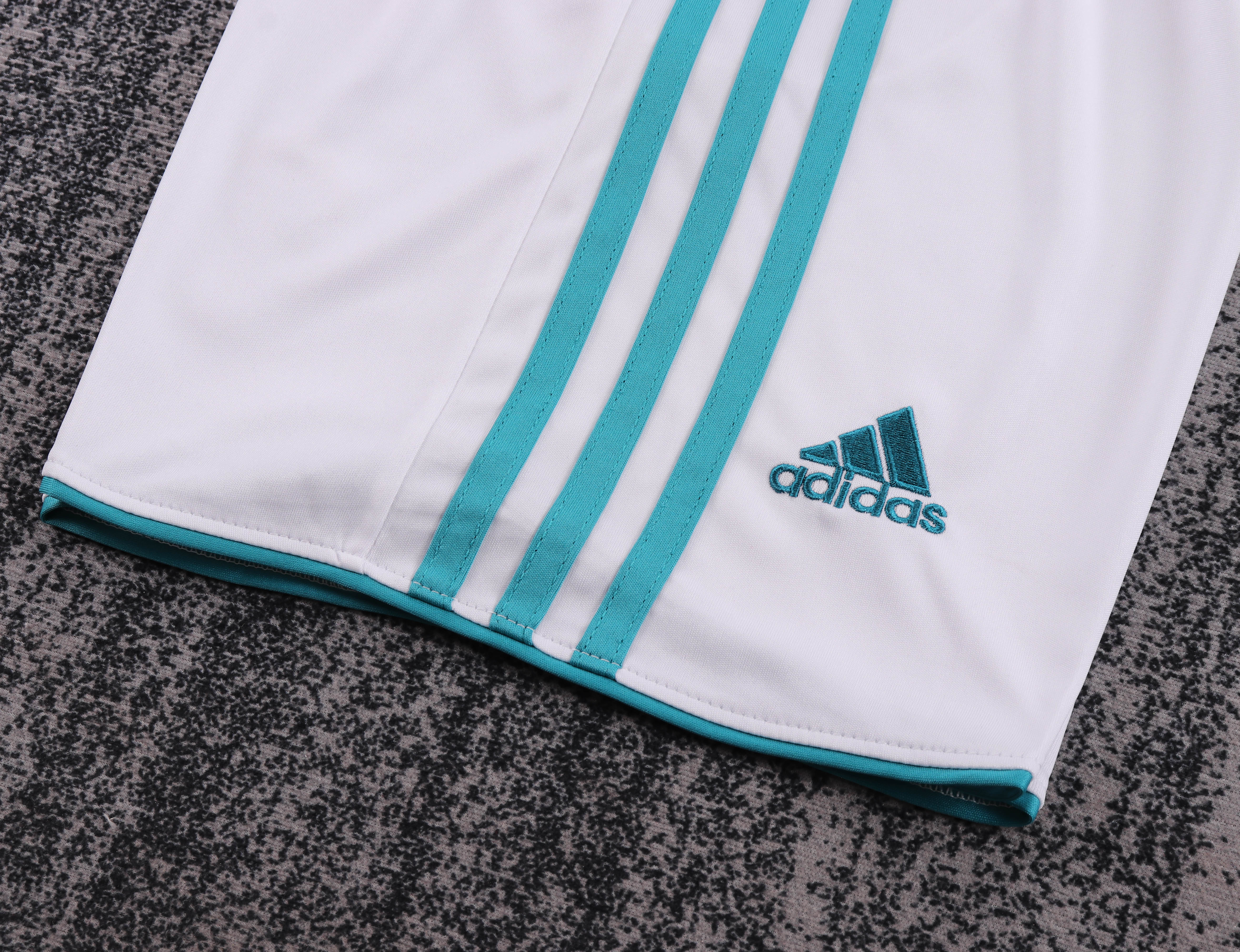 Kids Real Madrid 17/18 Home Long Sleeves