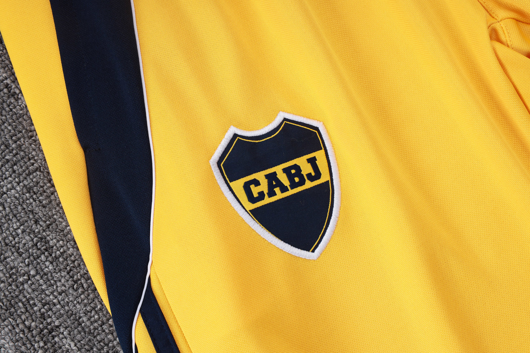 2526 Boca Full Zipper Training Suit Yellow