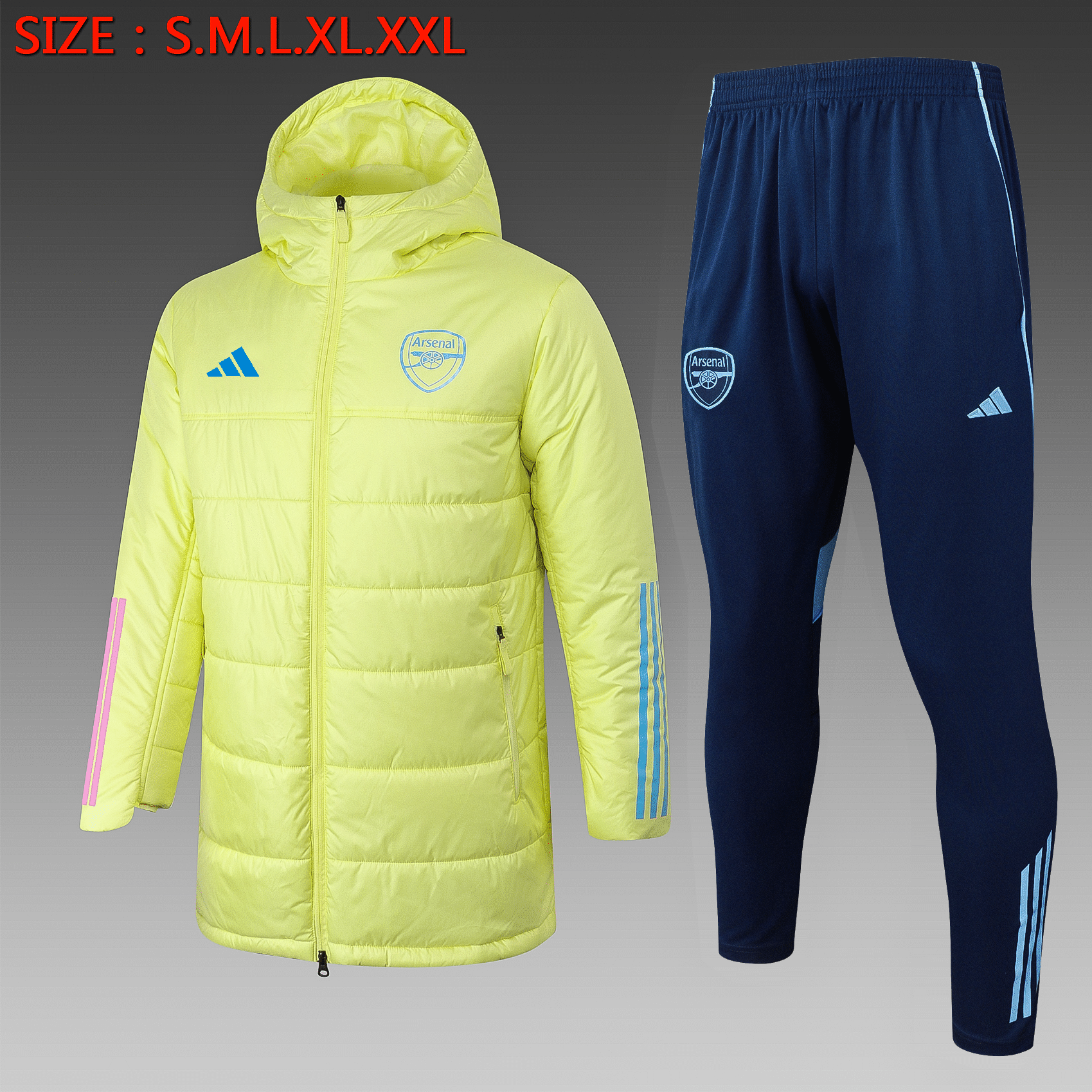 Cotton coat + pants (varies teams)