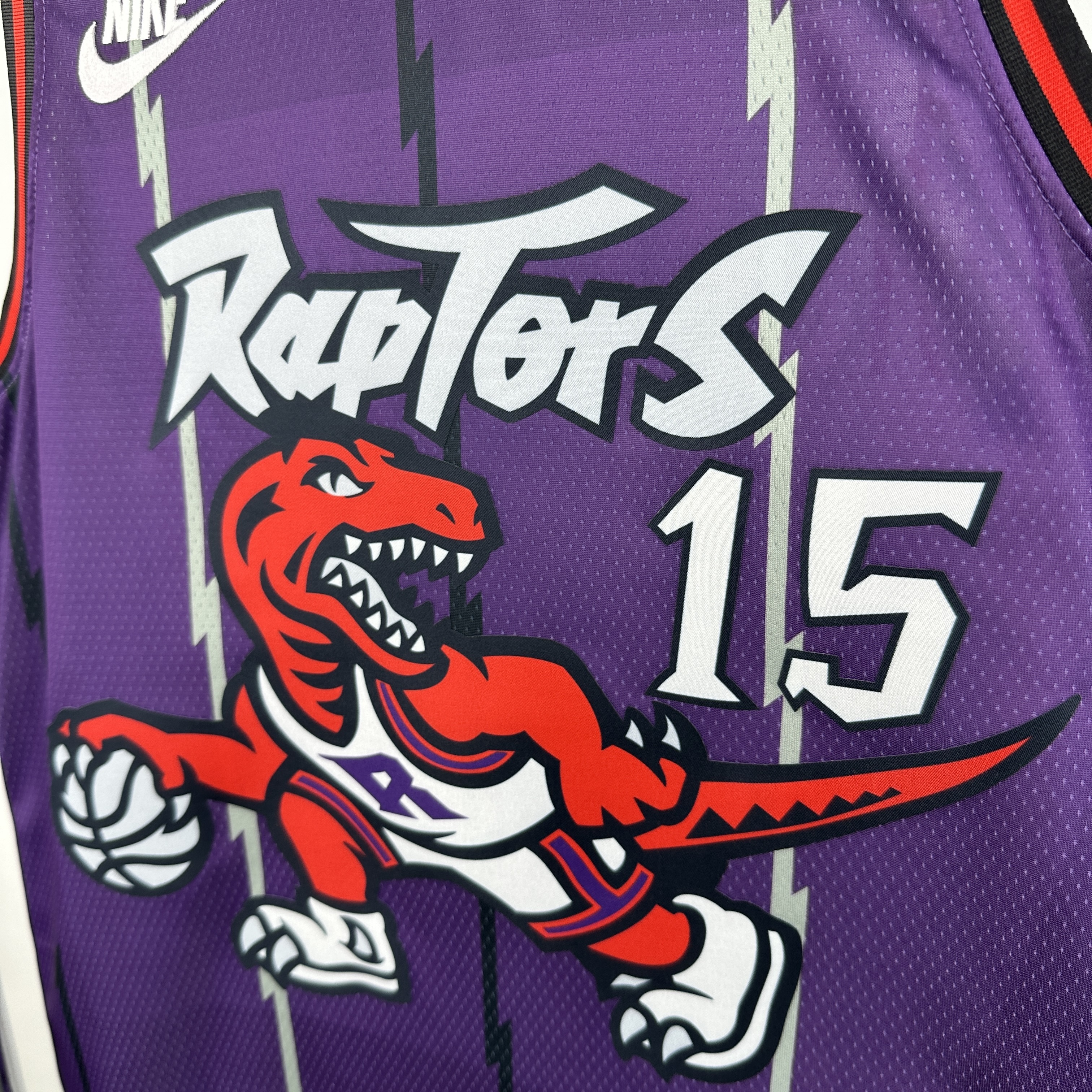 26 Season Toronto Raptors Purple  No.15 Carter