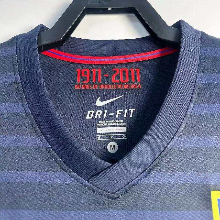 Retro Atletico Madrid 11/12 Away Jersey S-XXL