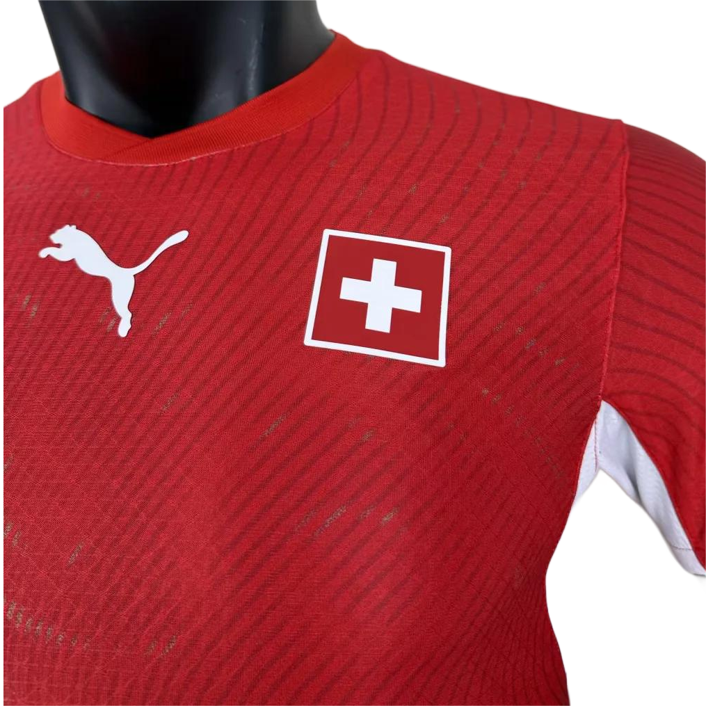 Player Version 2026 World Cup Switzerland Home Jersey S-XXL