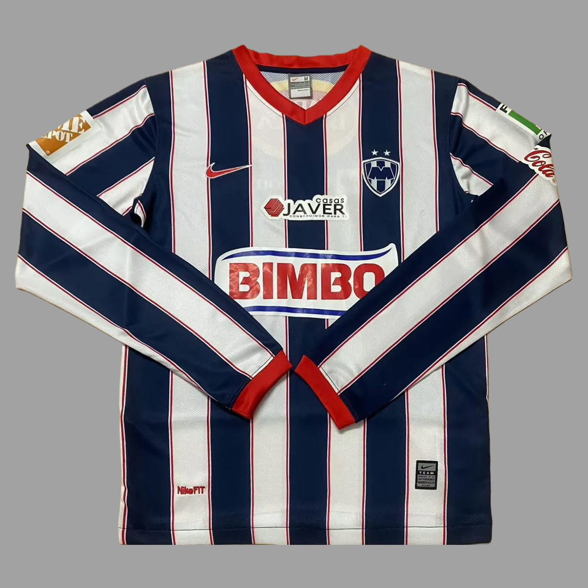 Retro C.F. Monterrey 09/10 Home Long Sleeves Kit