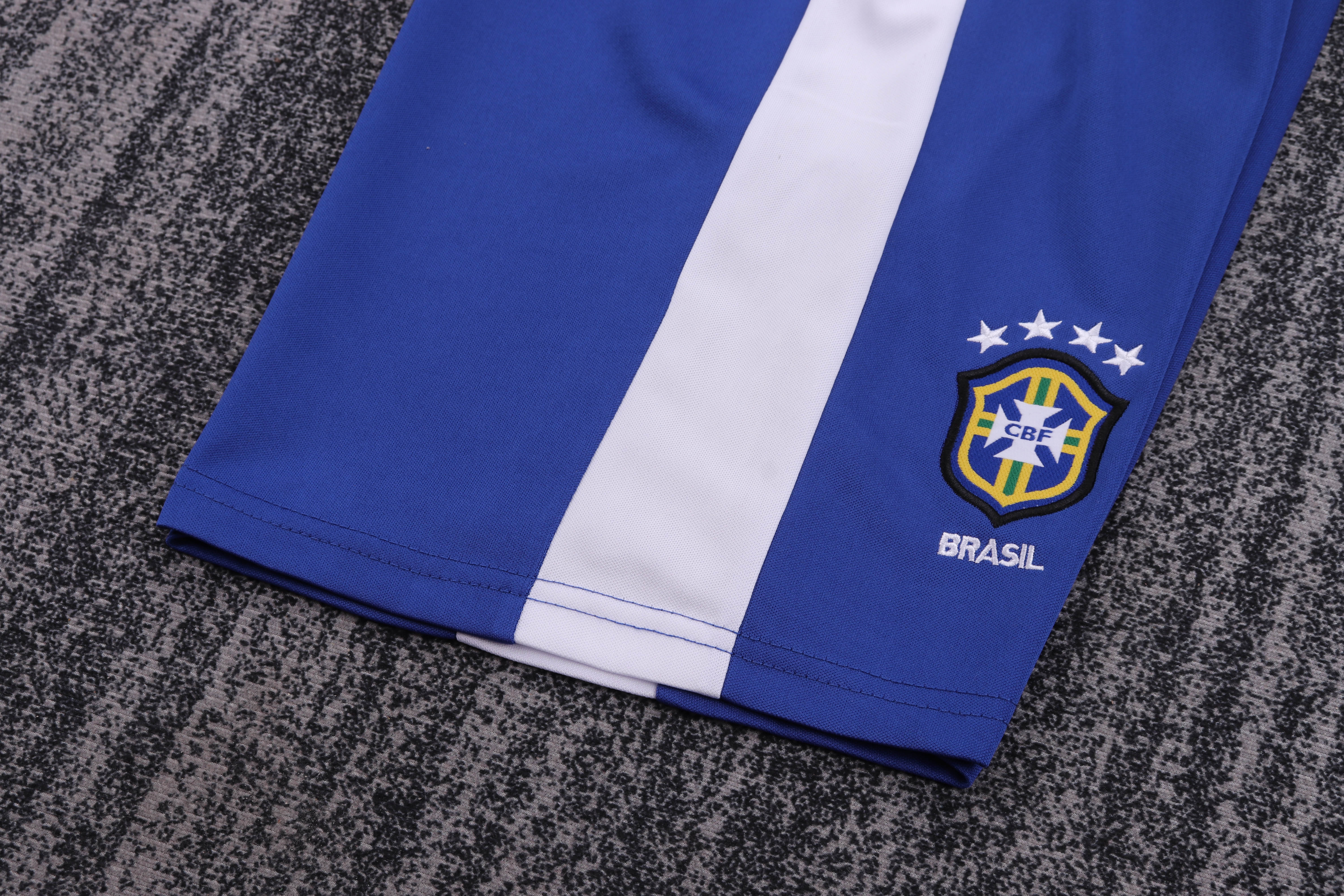 Kids Retro Brazil 1998 Home Long Sleeves 16-28