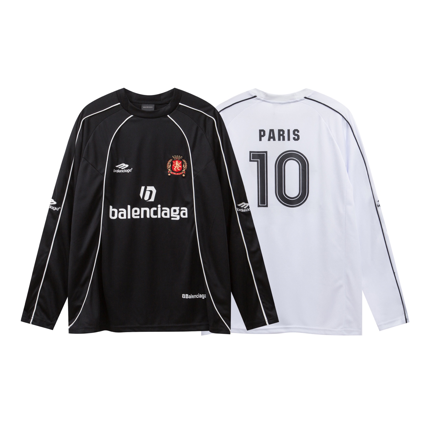 BLCG 2025FW Customized Joint No.10 Man Utd Football Uniform Couple Casual Long Sleeve