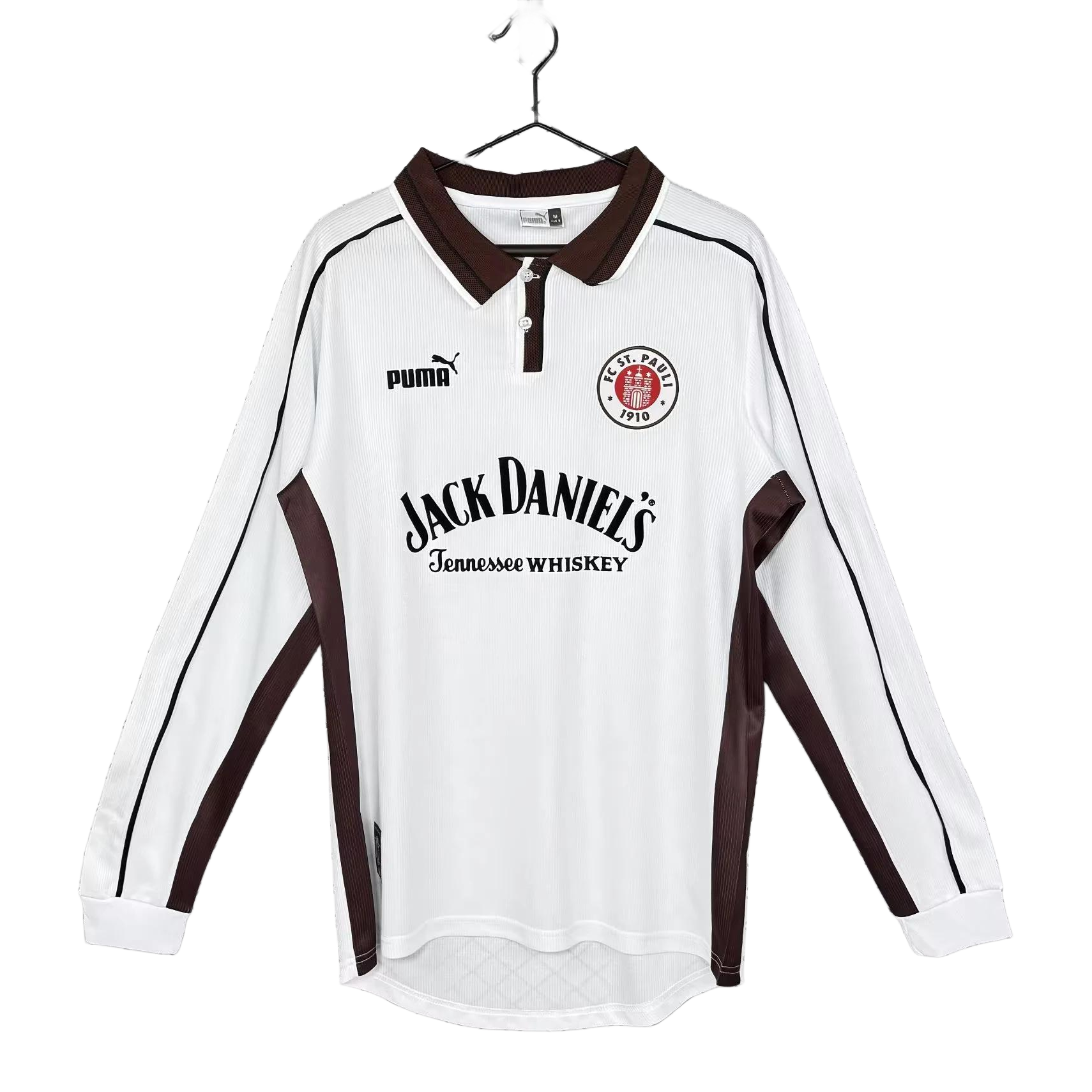 Retro St. Pauli 1999/00 Home Jersey Long Sleeves S-XXL