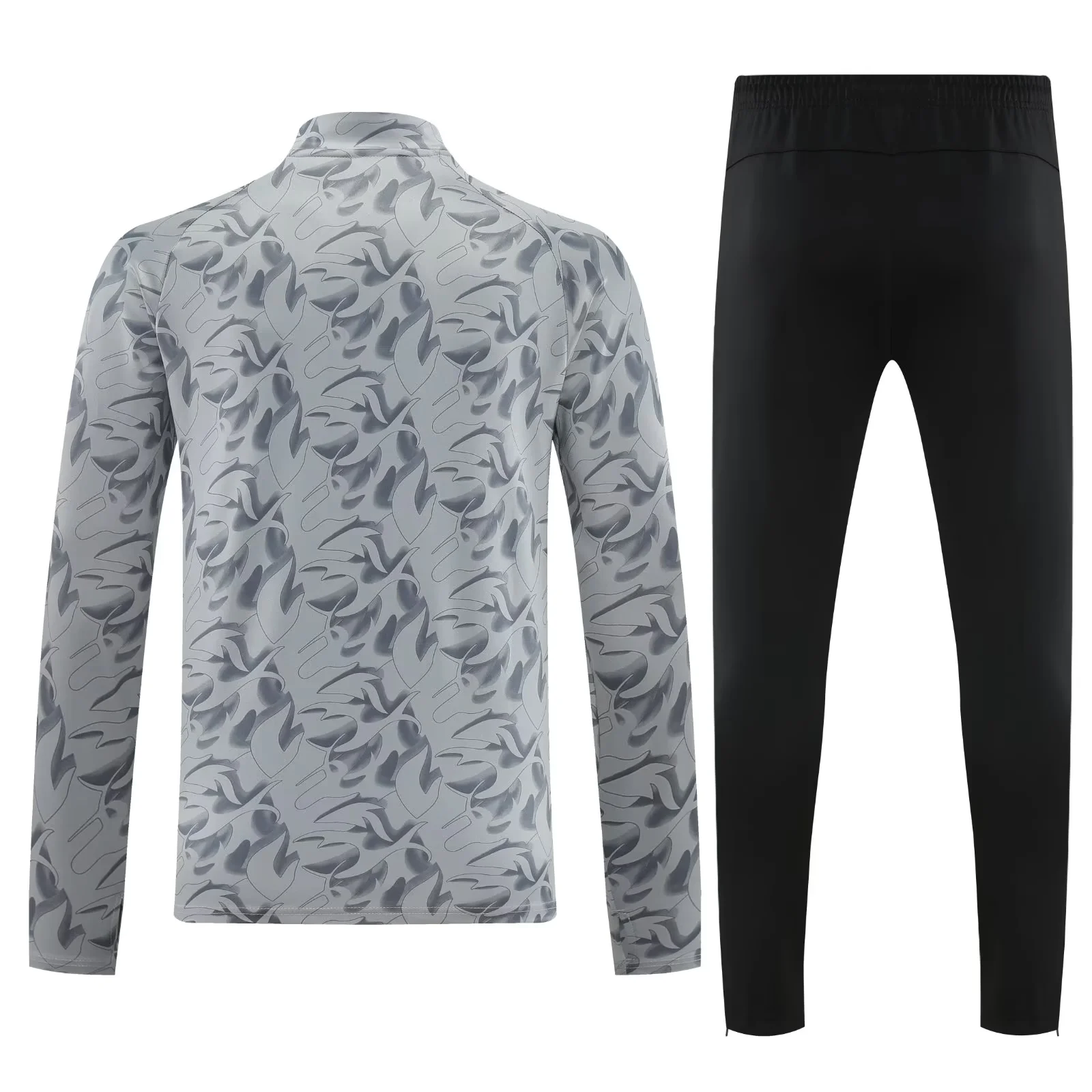 AC 25/26 Half Zipper Training Suit Gray