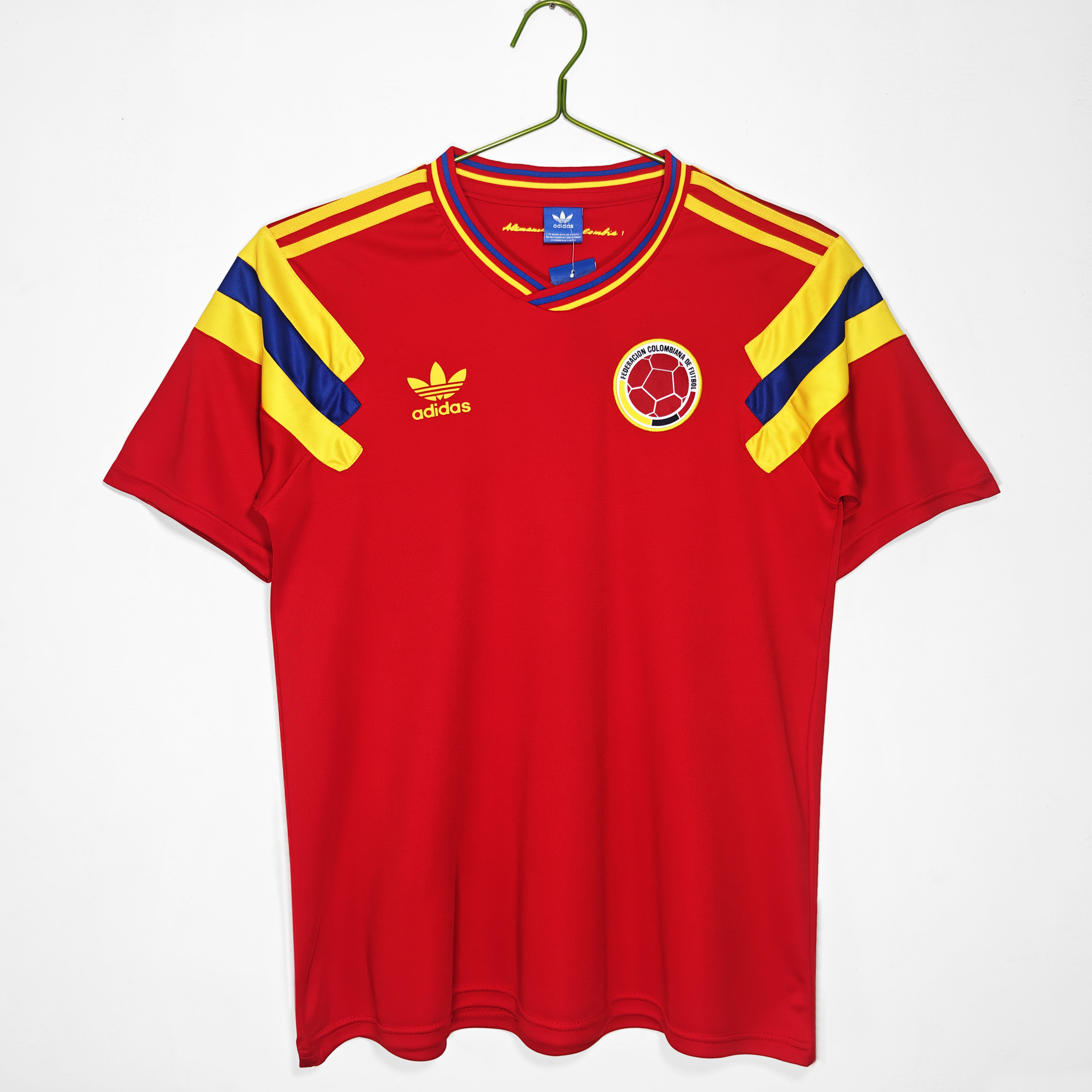 Retro Colombia 1990 Away Jerey S-XXL