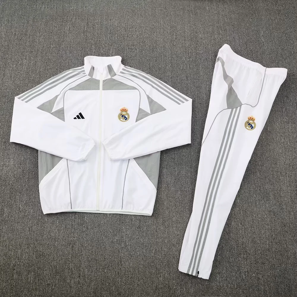 2526 Real Madrid Full Zipper Training Suit