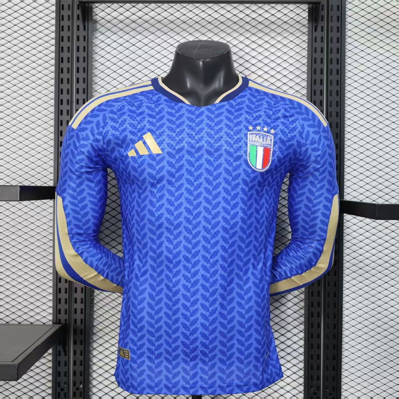 Player Version 2026 World Cup Italy Home Jersey Long Sleeves S-XXL