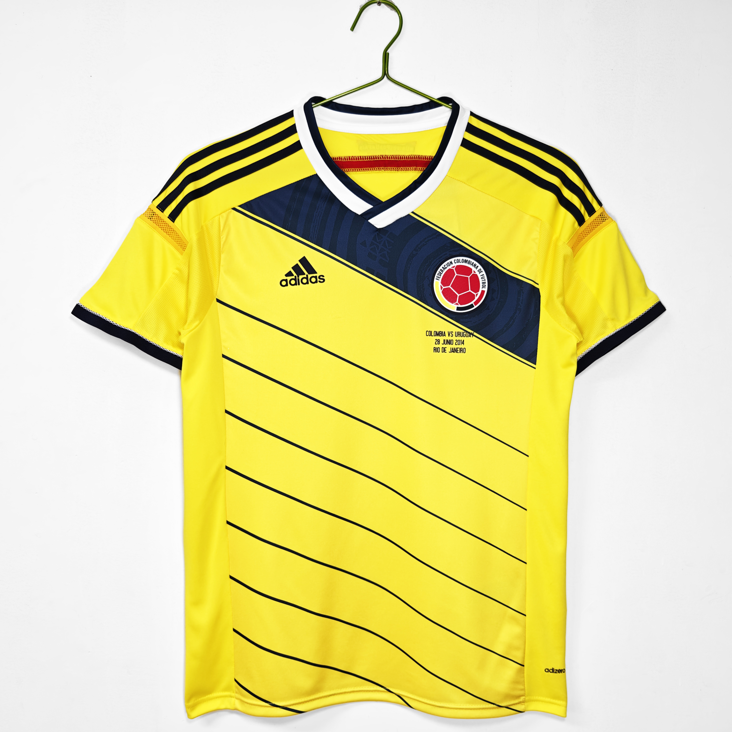 Retro Colombia 2014 Home Jersey