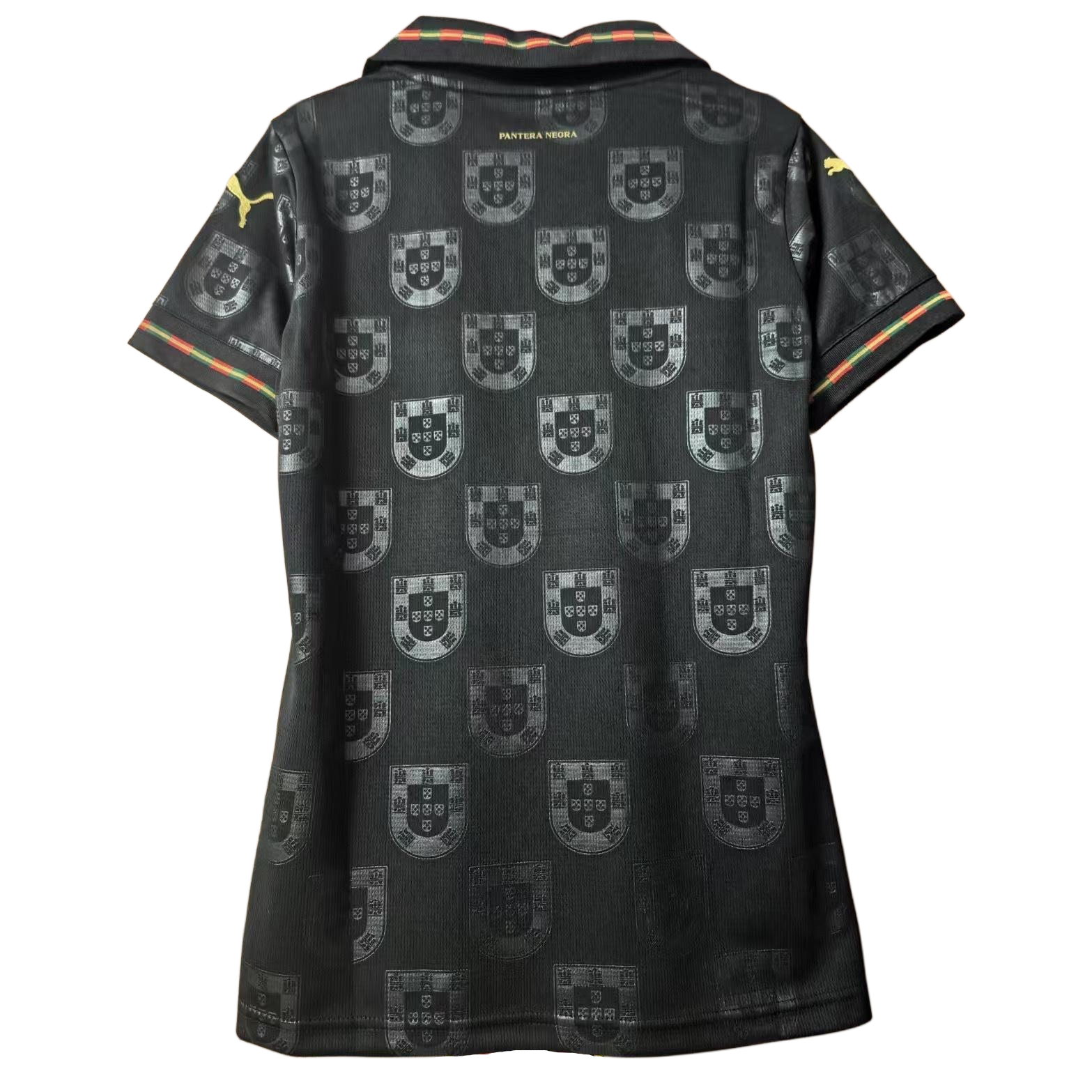 Female 2026 World Cup Portugal Black Jersey S-XXL