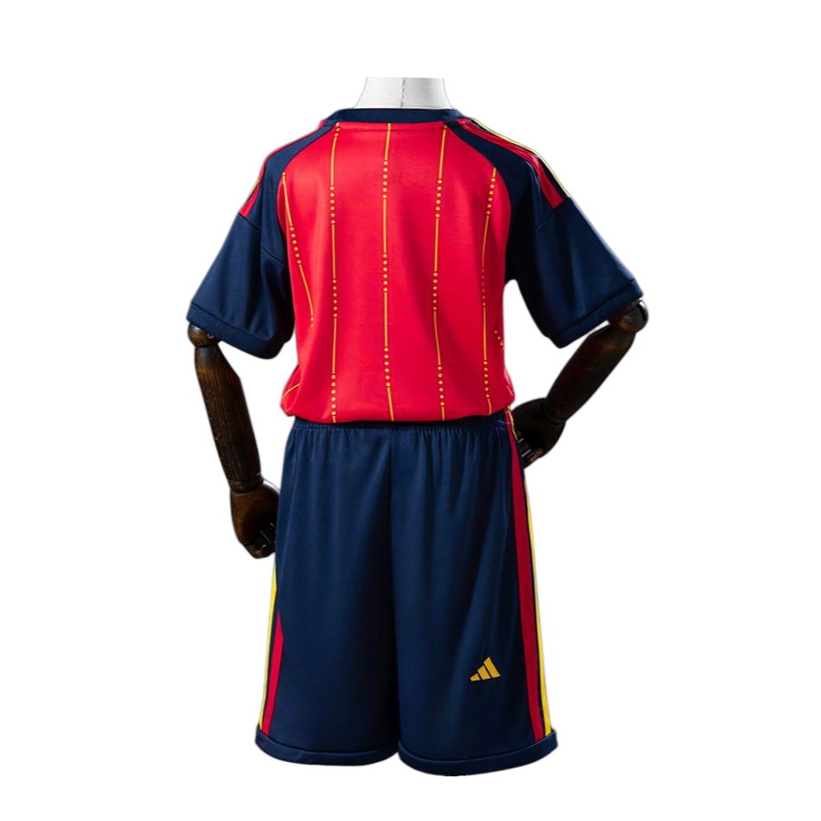 Kids 2026 World Cup Spain Home Kit 16-28