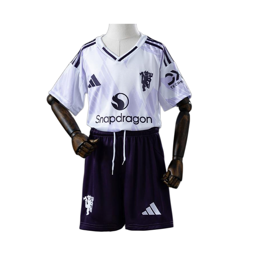 Kids Man United 25/26 Away Kit 16-28