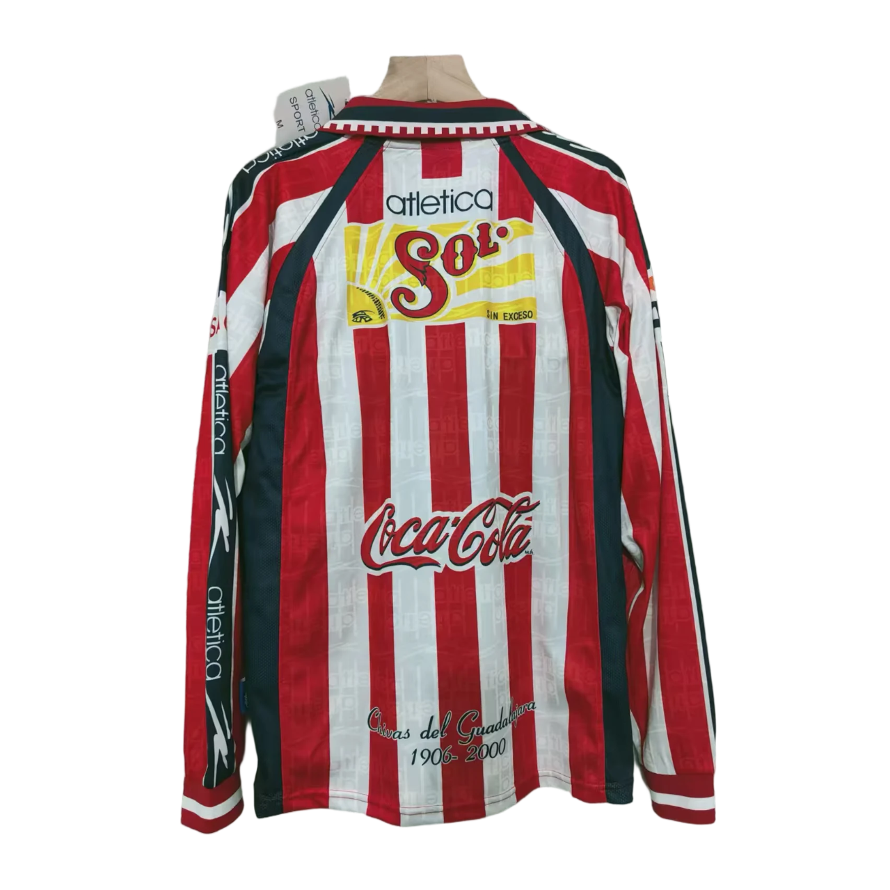 Retro Chivas 1999/00 Home Jersey Long Sleeves S-XXL