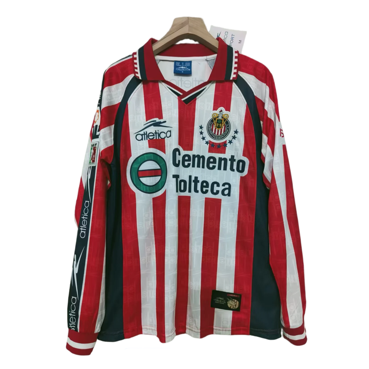 Retro Chivas 1999/00 Home Jersey Long Sleeves S-XXL