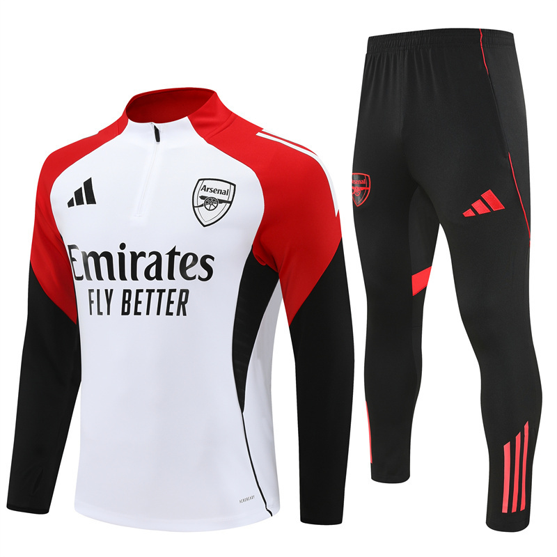 Adult / Kids 2526 Arsenal Half Zipper Training Suit