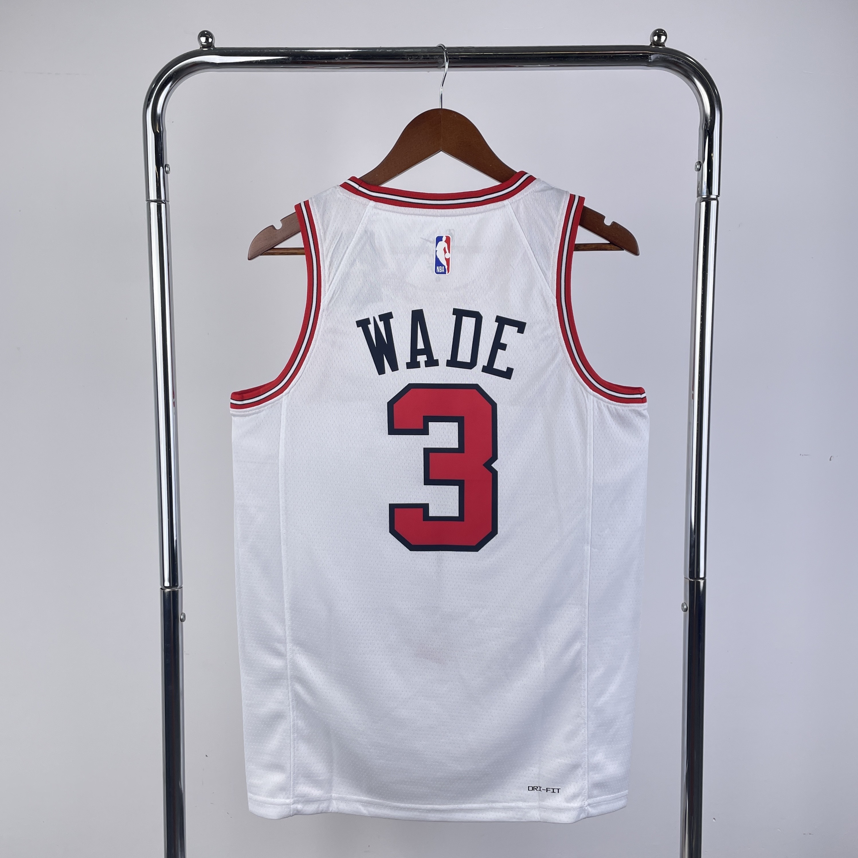 23 Season Chicago Bulls White Jersey No.3