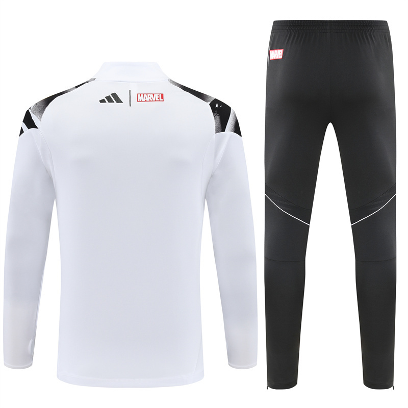 Adult / Kids 2526 Real Madrid Half Zipper Training Suit