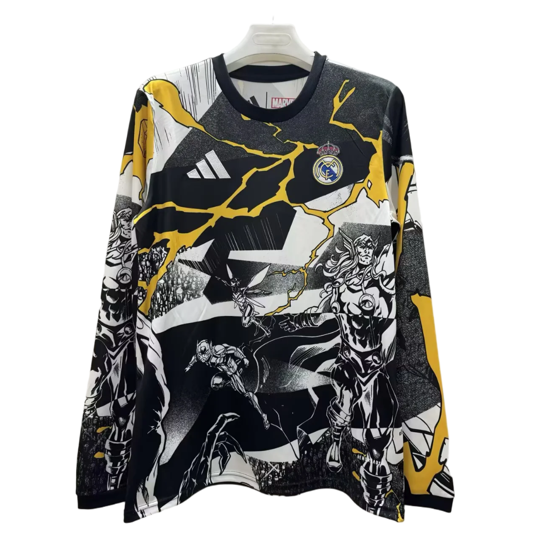 Real Madrid * Marvel Jersey Long Sleeves S-XXL