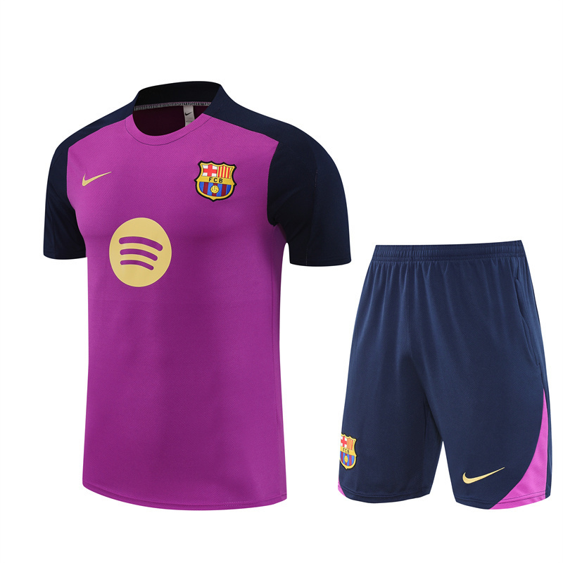 Short Sleeves Barcelona Training Suit
