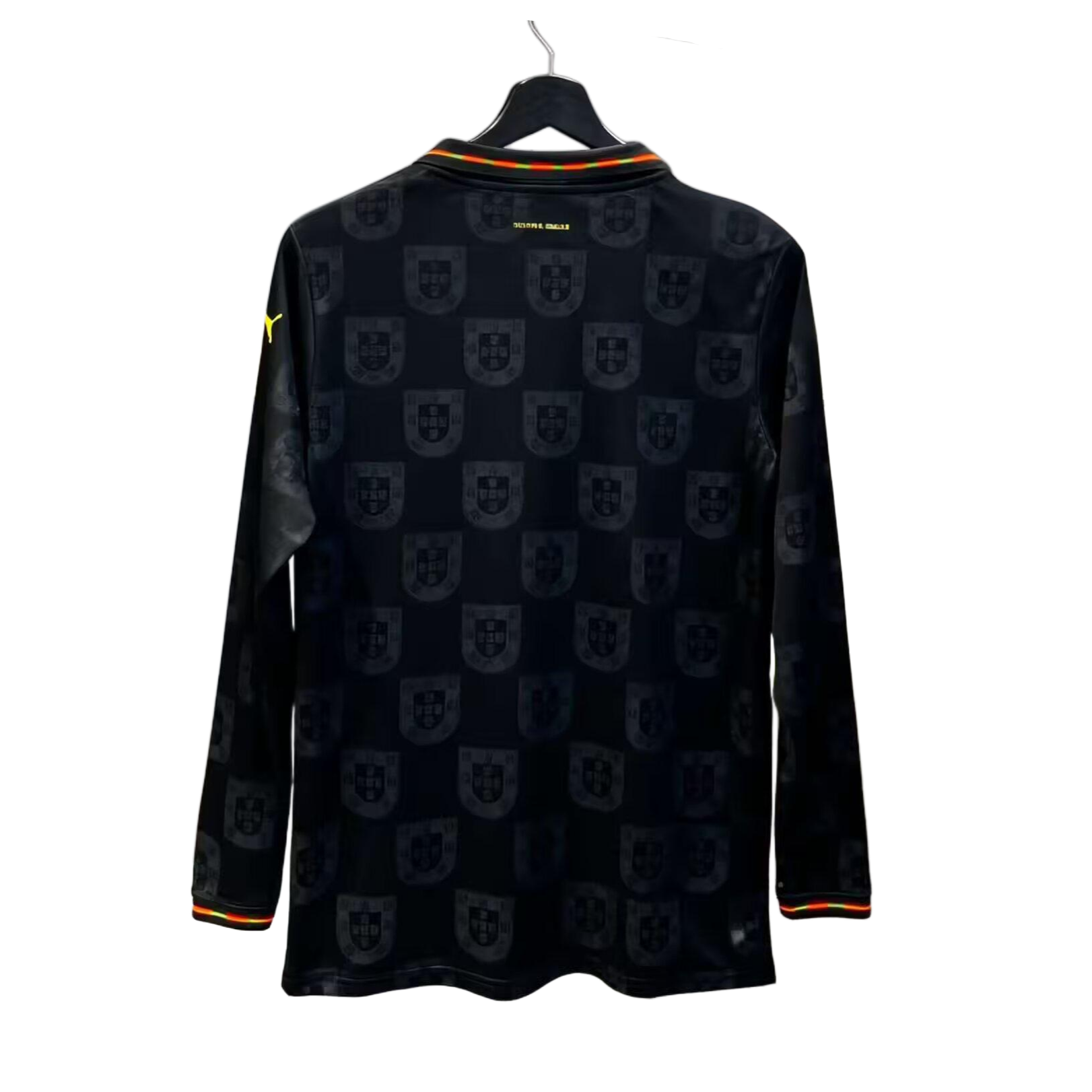 2026 World Cup Portugal Black Jersey Long Sleeves S-4XL Fan Version