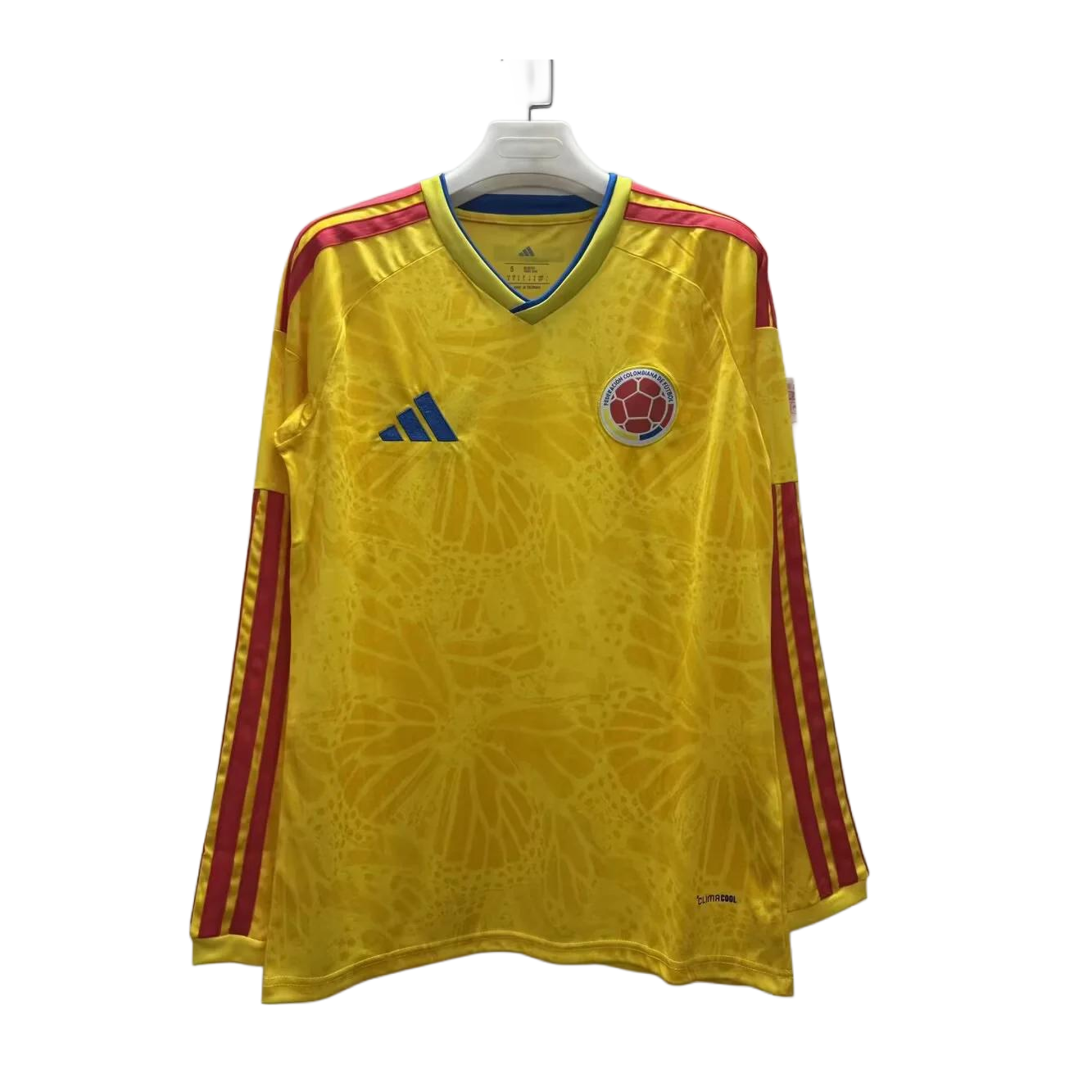 2026 World Cup Colombia Home Jersey Long Sleeves S-4XL Fan Version