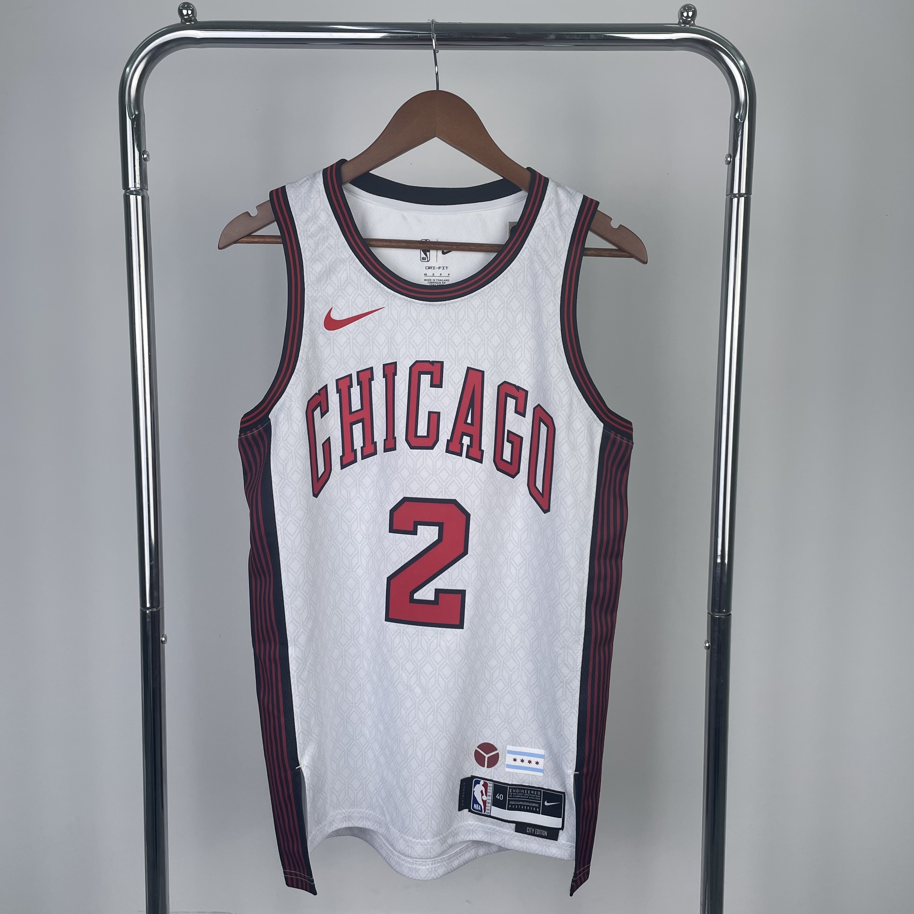 23 Season Chicago Bulls City Edition Jersey No.2
