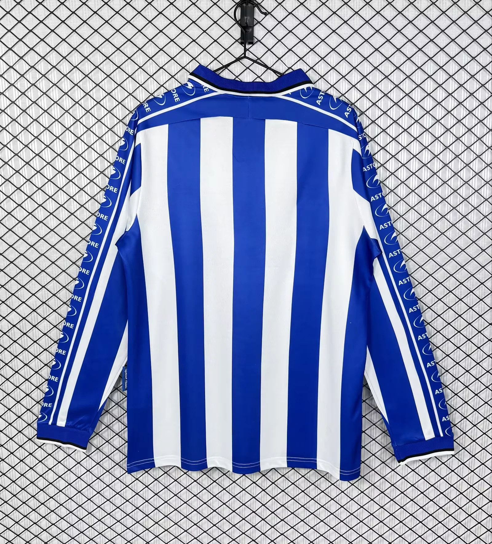 Retro Alavés 1998/99 Home Jersey Long Sleeves S-XXL