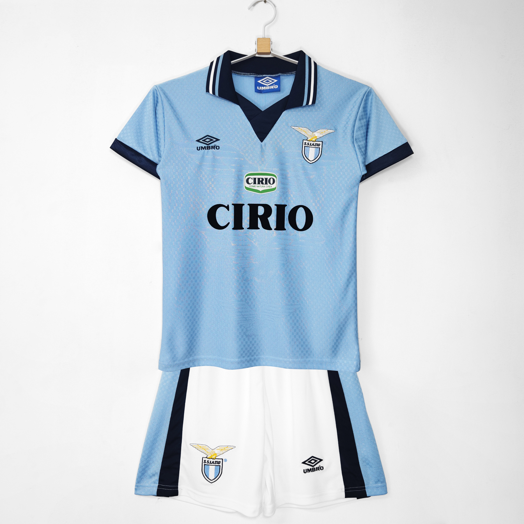 Kids Retro Lazio 96/97 Home 16-28