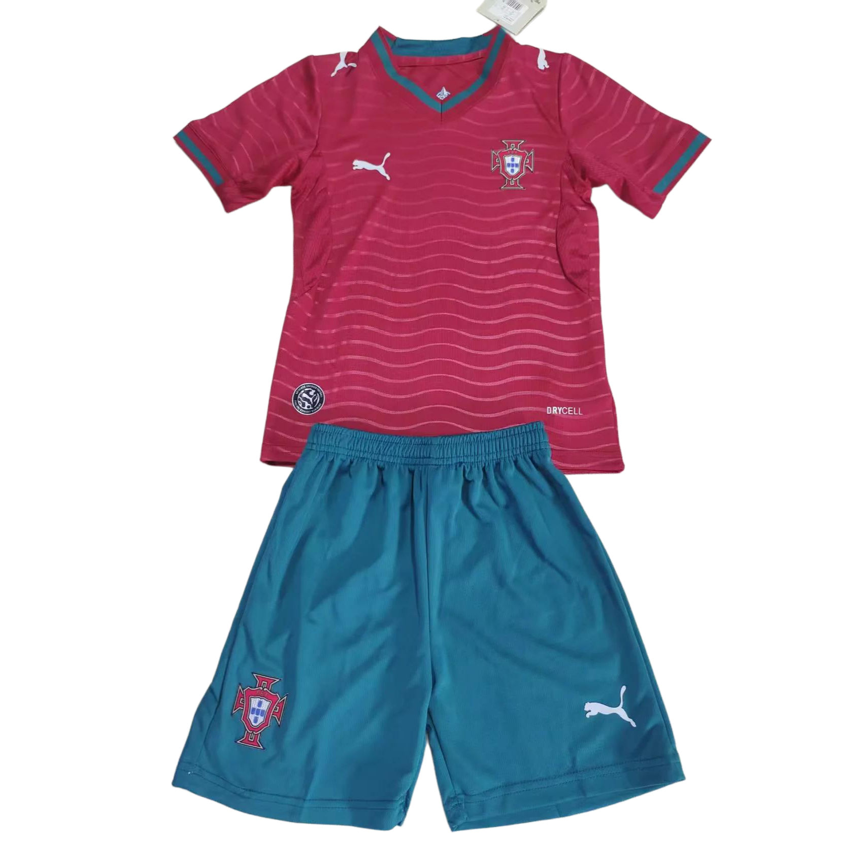 Kids 2026 World Cup Portugal Home Kit 16-28