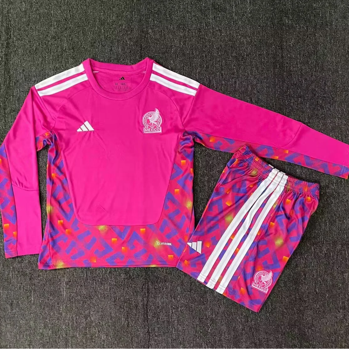 Kids 2026 World Cup Mexico GK Jersey 16-28
