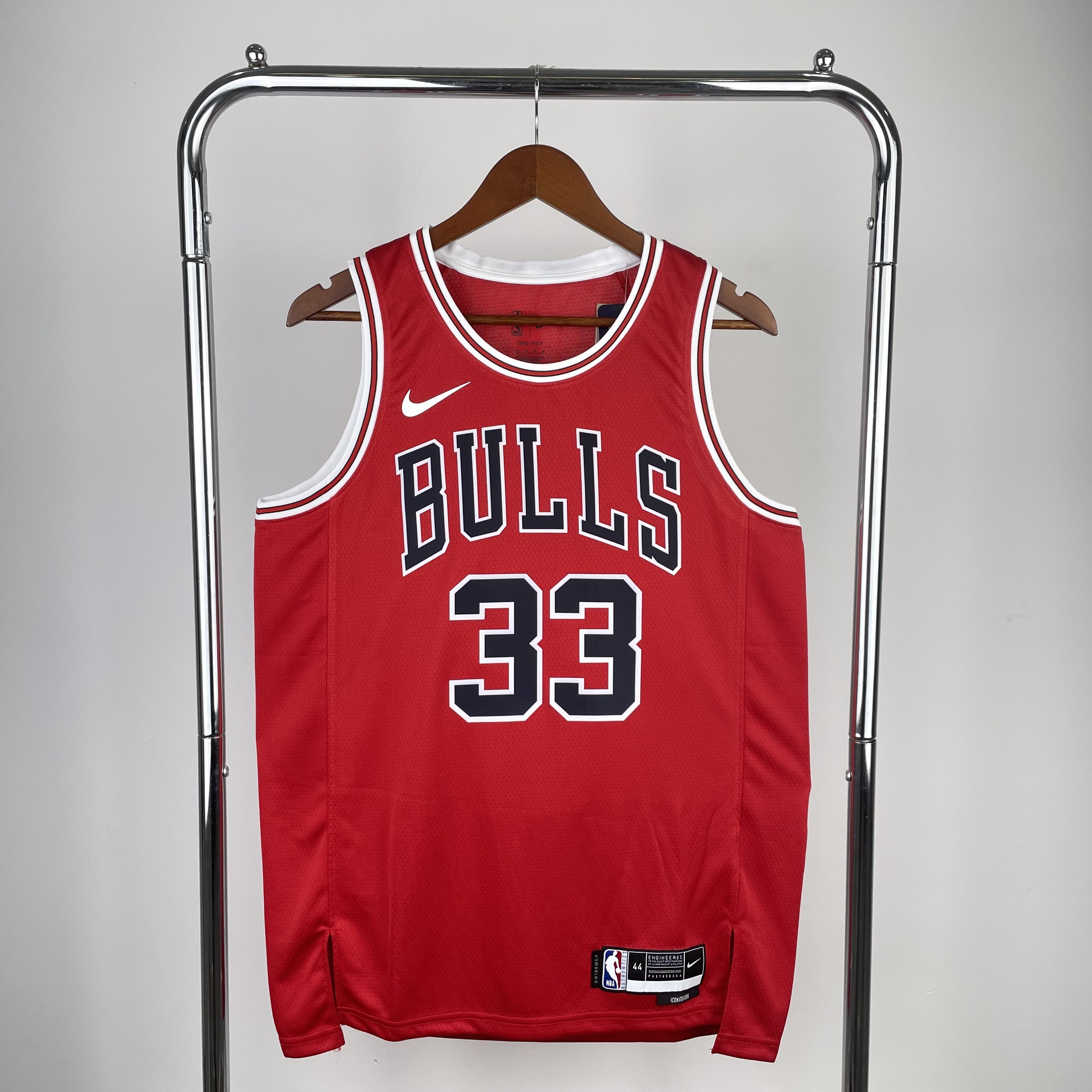 23 Season Chicago Bulls Red Jersey No.33