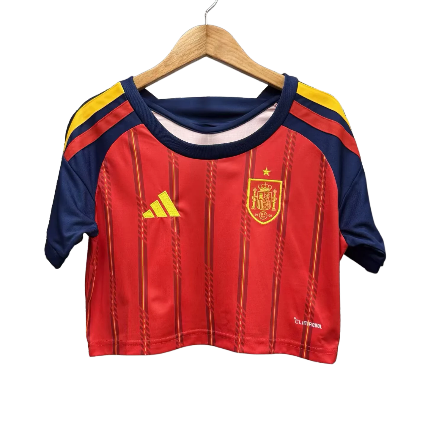 Short Style Female 2026 World Cup Spain Home Jersey S-XXL