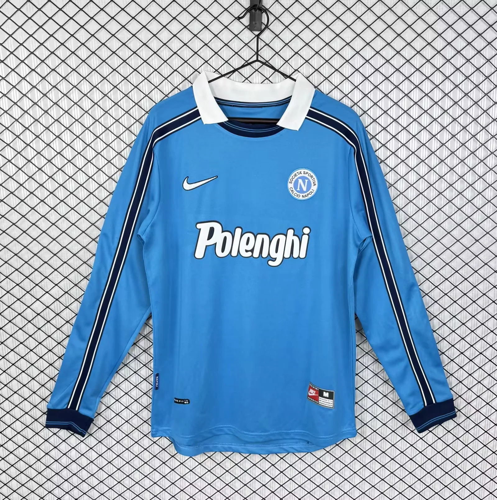 Retro Naples 1998/99 Home Jersey Long Sleeves S-XXL
