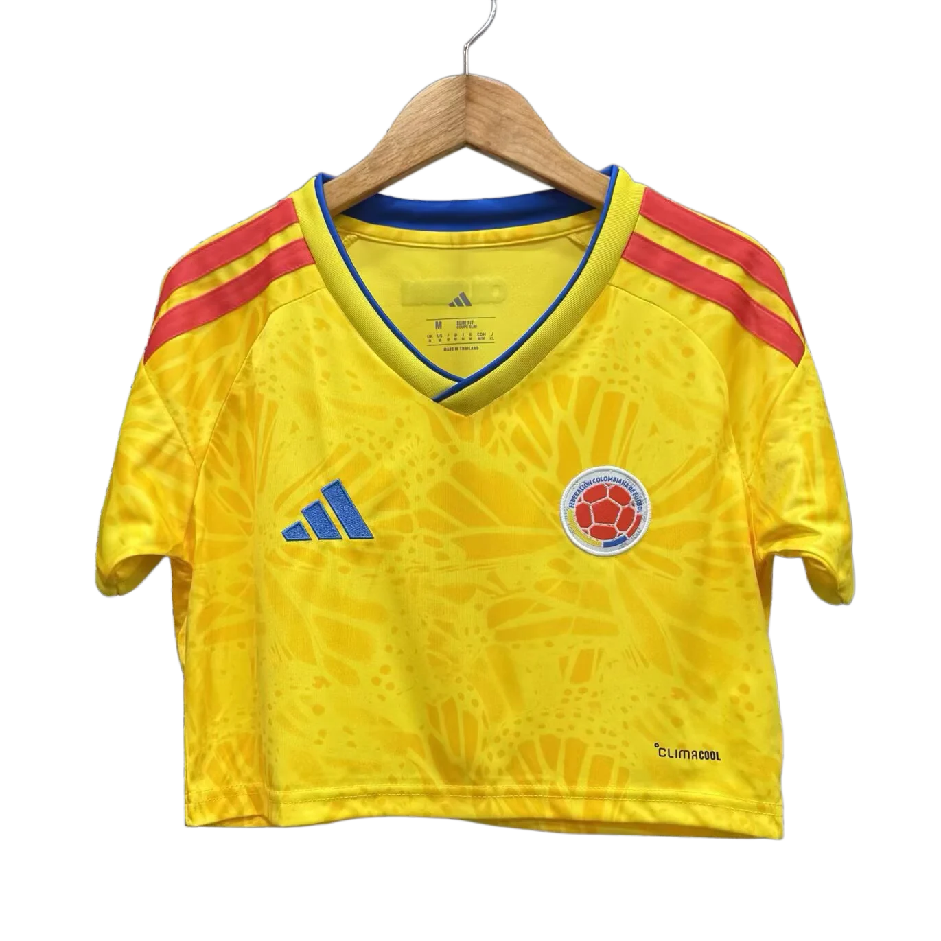 Short Style Female 2026 World Cup Colombia Home Jersey S-XXL