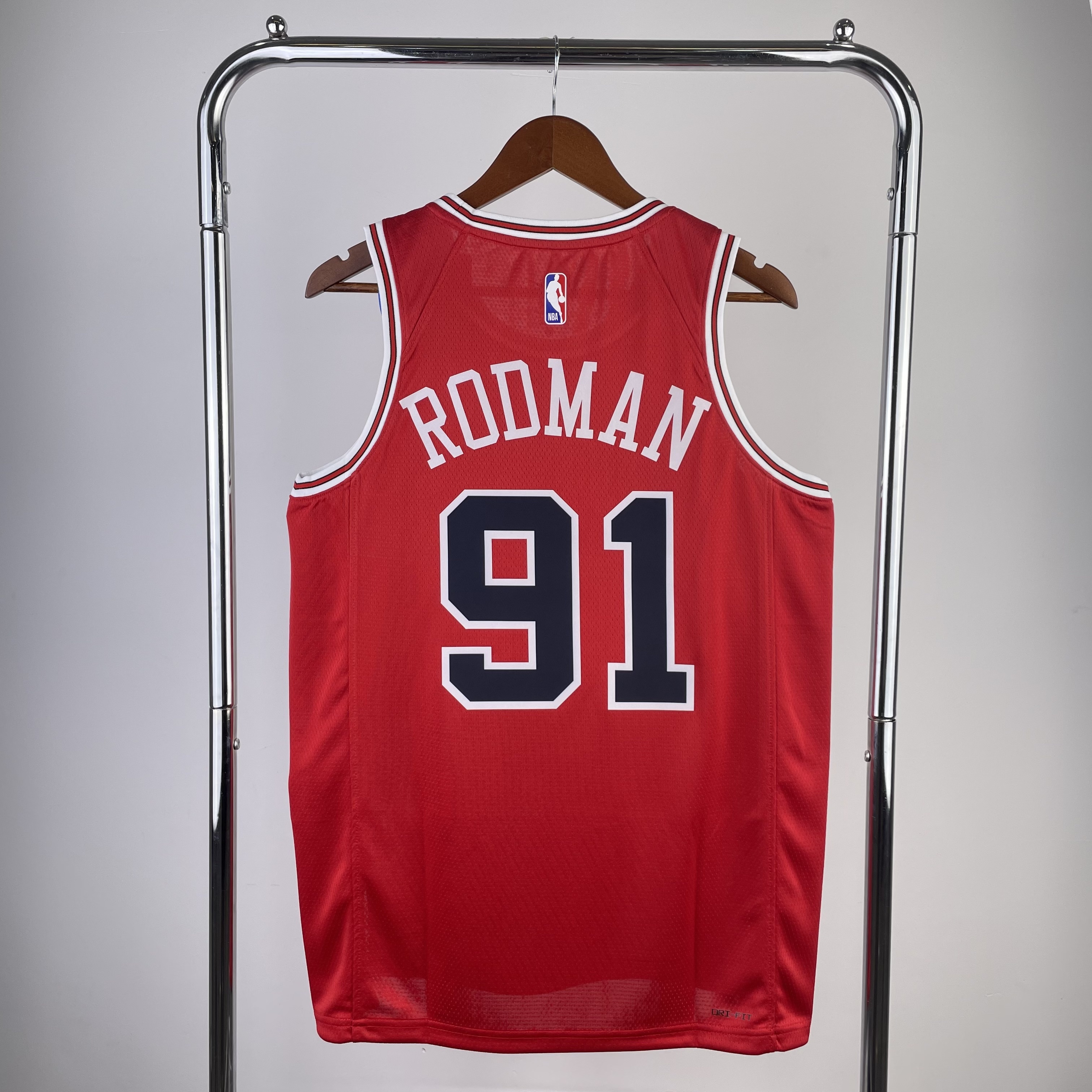 23 Season Chicago Bulls Red Jersey No.91