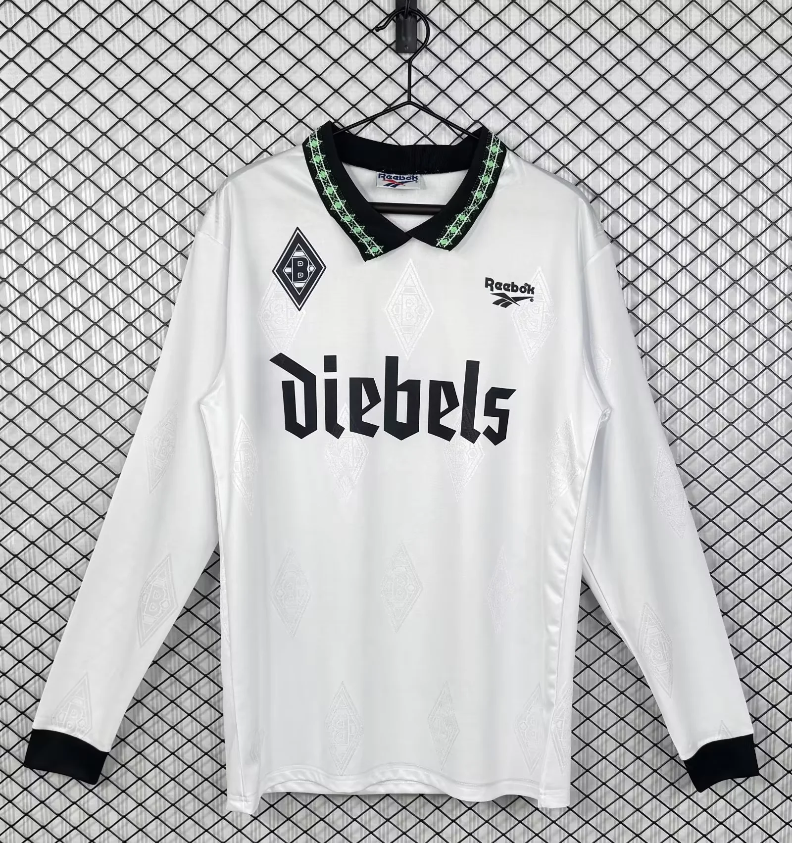 Retro Borussia Mönchengladbach 95/96 Home Jersey Long Sleeves S-XXL