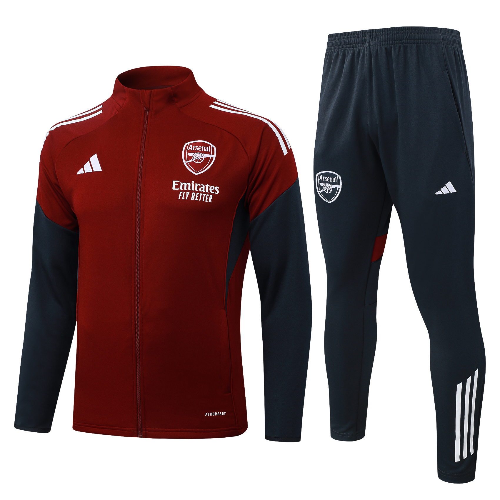 Adult / Kids 2526 Arsenal Full Zipper Training Suit A25102