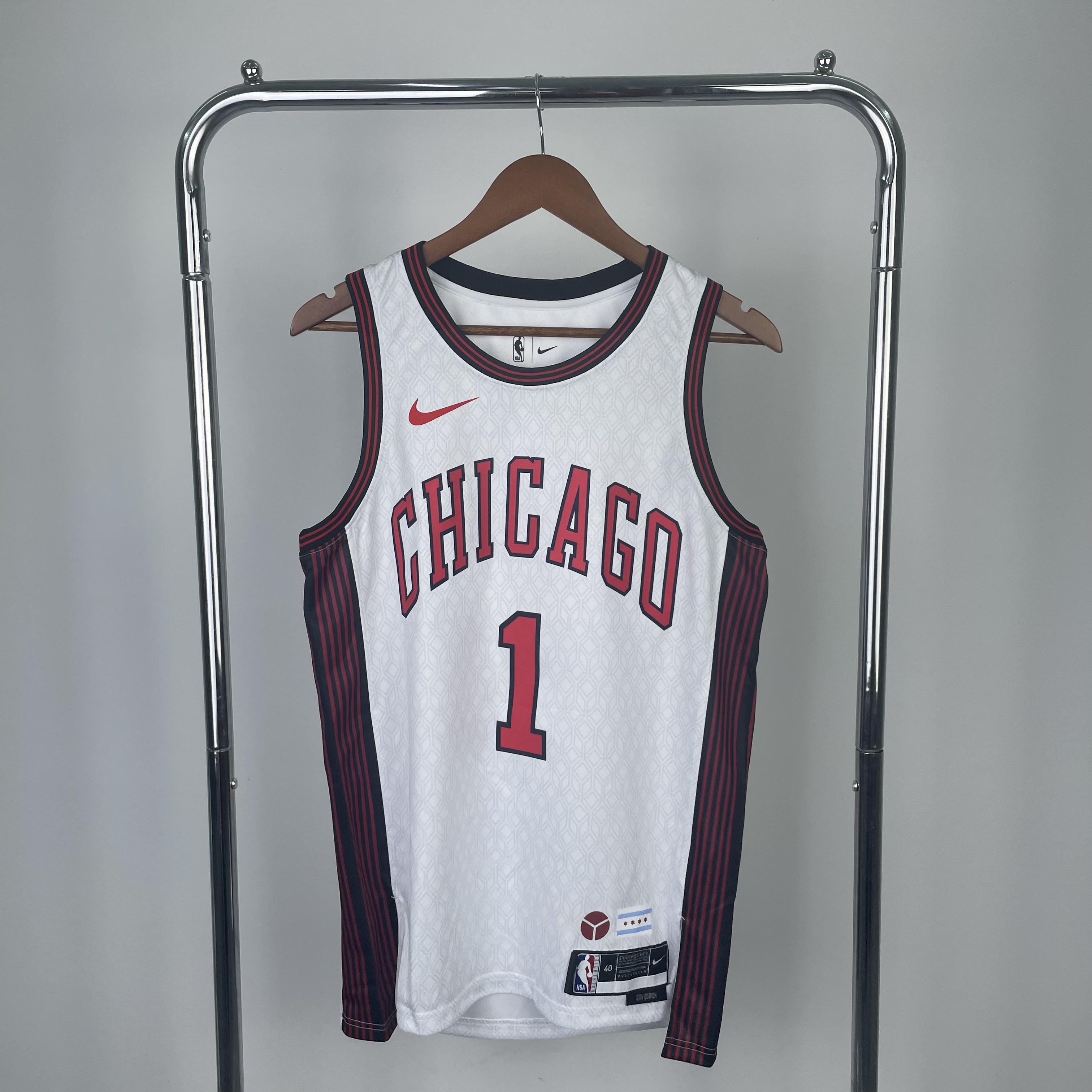 23 Season Chicago Bulls City Edition Jersey No.1