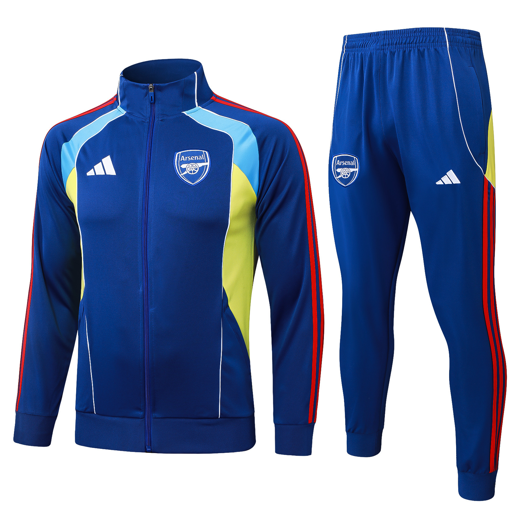 Adult / Kids 2526 Arsenal Full Zipper Training Suit