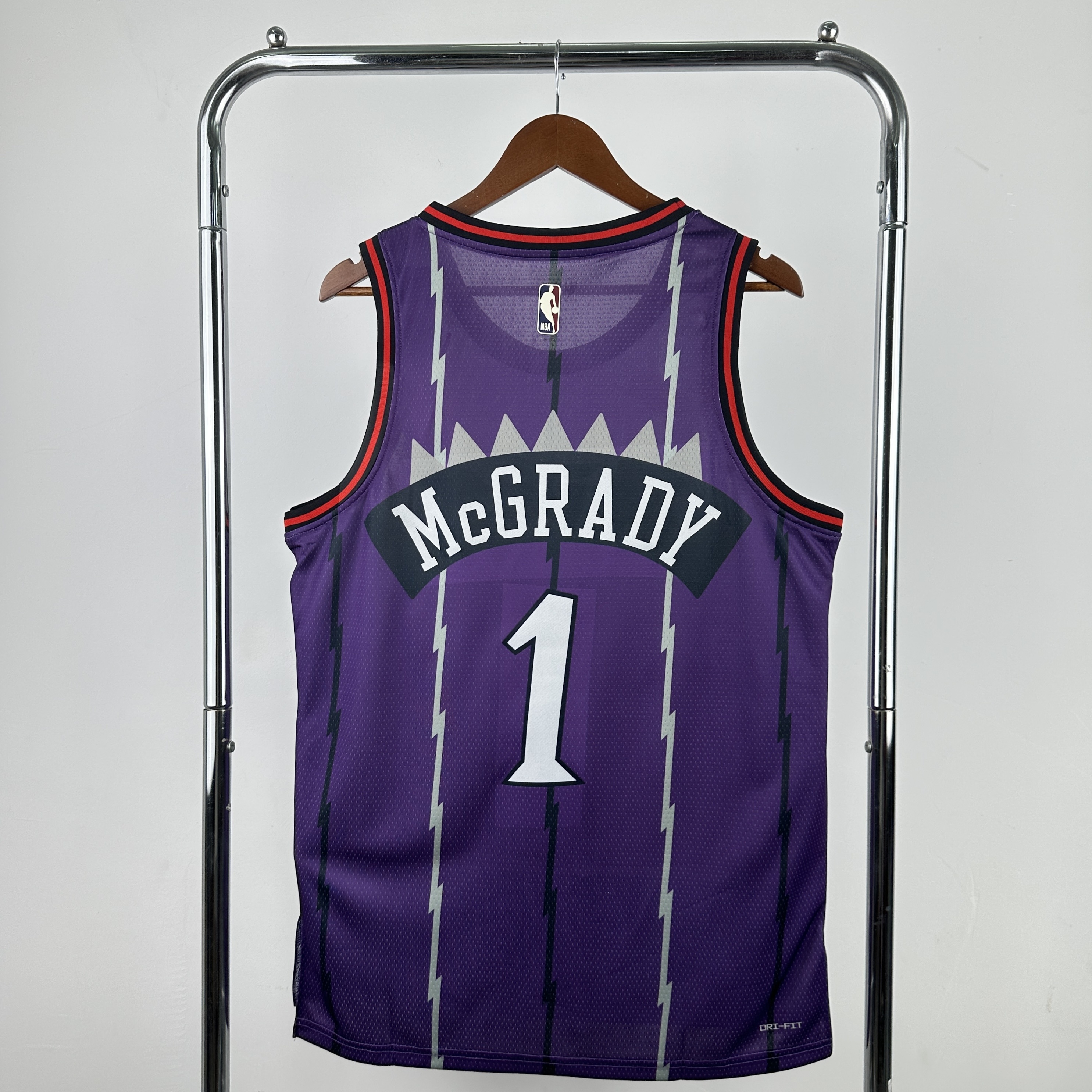 26 Season Toronto Raptors Purple  No.1 McGrady