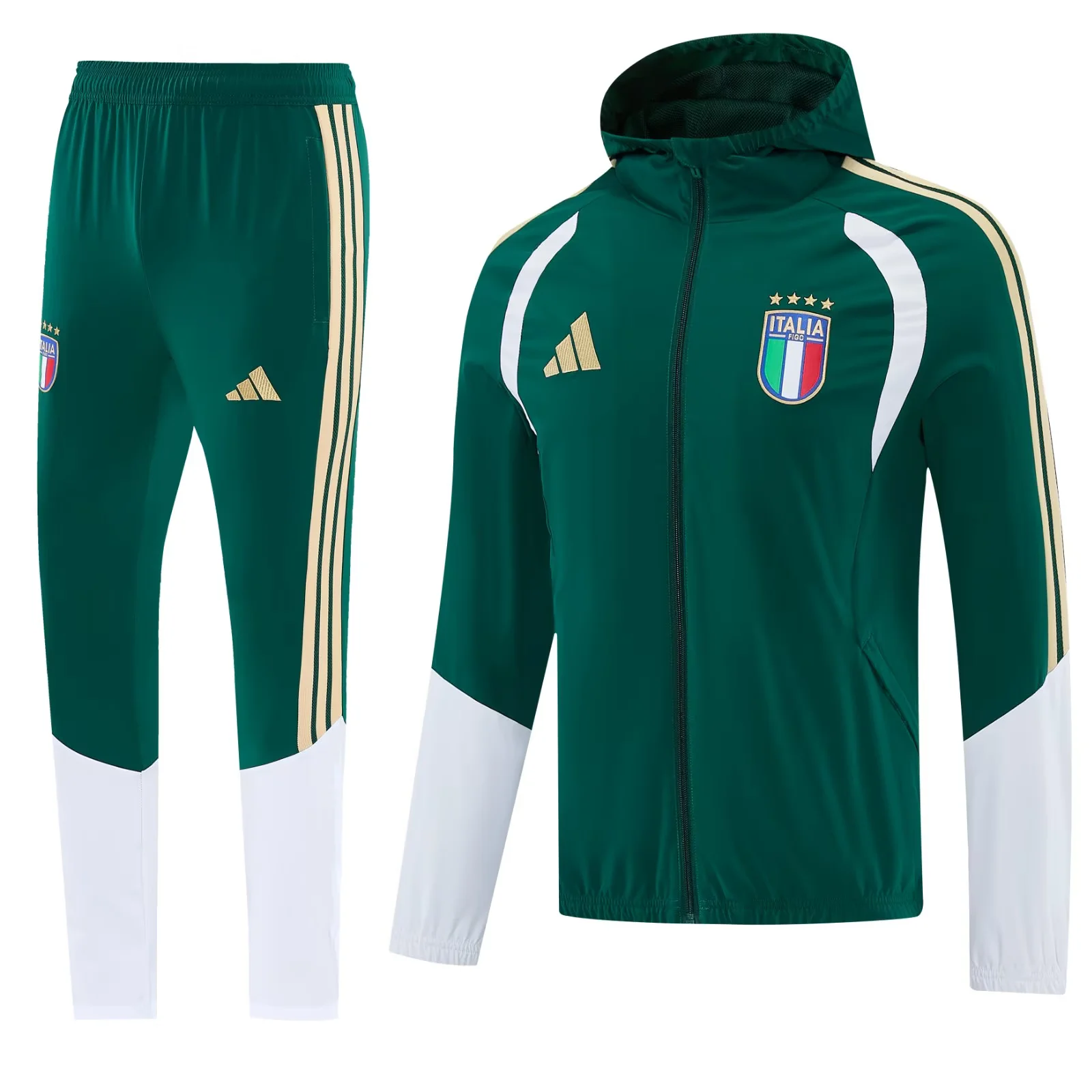 Italy hoodie training suit
